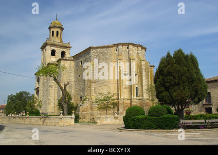 Olmillos de Sasamon Kirche Kirche 01 Stockfoto