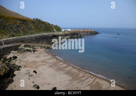 BOULEY BAY JERSEY Kanalinseln UK JERSEY Kanalinseln 20. April 2009 Stockfoto