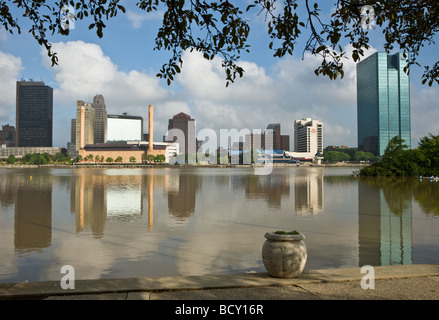 Skyline von Toledo Ohio Stockfoto