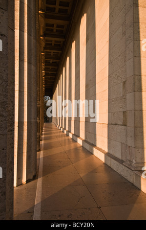 Walhalla Tempel, in der Nähe von Regensburg, Oberpfalz, Bayern, Deutschland Stockfoto