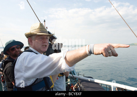 Das Boot schaukelte Großbritannien Jahr: 2009 Regie: Richard Curtis Richard Curtis Shooting Bild Stockfoto