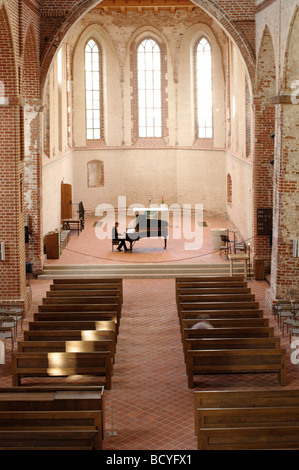 Innenansicht St. John ´s Kirche in Tartu, baltischen Staaten EU Stockfoto