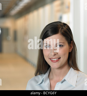 Porträt der Geschäftsfrau, Nahaufnahme Stockfoto