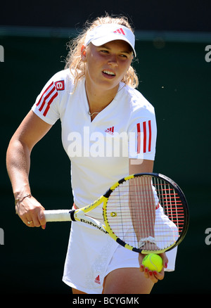 KIMIKO DATE KRUMM JAPAN WIMBLEDON LONDON ENGLAND 23. Juni 2009 Stockfoto