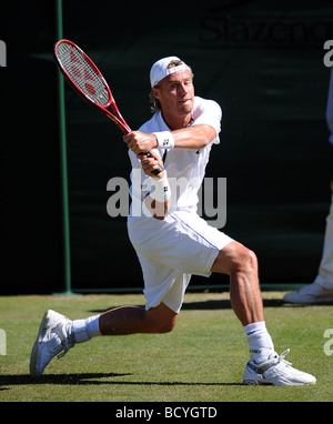 LLEYTON HEWITT Australien WIMBLEDON LONDON ENGLAND 23. Juni 2009 Stockfoto