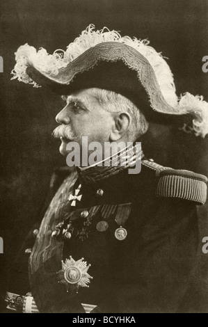 Joseph Jacques Césaire Joffre 1852 bis 1931. Französischer General und Oberbefehlshaber der französischen Armee zwischen 1914 und 1916. Stockfoto