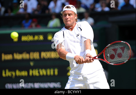 LLEYTON HEWITT Australien WIMBLEDON LONDON ENGLAND 25. Juni 2009 Stockfoto