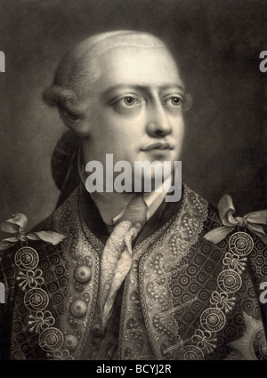 George III., 1738-1820. Georg Wilhelm Friedrich, König von Großbritannien, Irland und König von Hannover, 1815–1820. Stockfoto