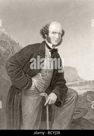 Thomas Hughes, 1822 - 1896. Englischer Richter und Autor. Stockfoto