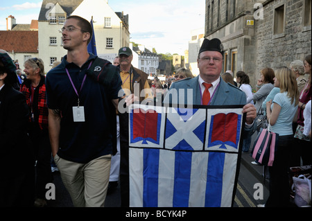 Highland Heimkehr, Edinburgh 25. Juli 2009 Stockfoto