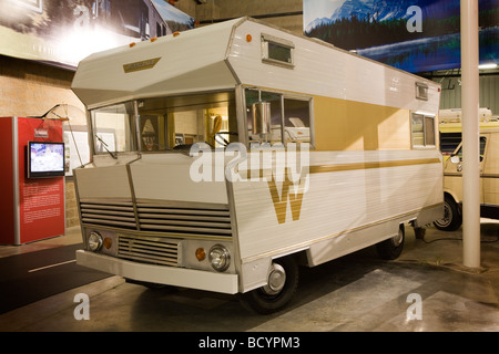 Vintage Winnebago RV/MH Hall Of Fame in Elkhart Indiana Stockfoto