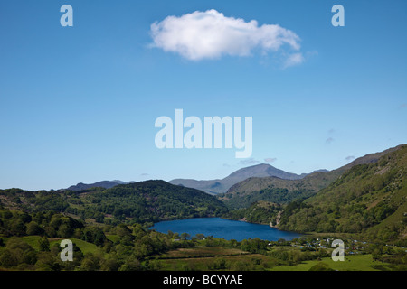 Llyn Gwynant, Snowdonia-Nationalpark (Eryri), Nordwales Stockfoto
