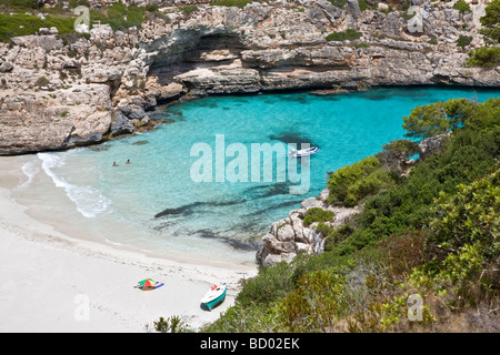 Cala Marmols. Insel Mallorca. Spanien Stockfoto