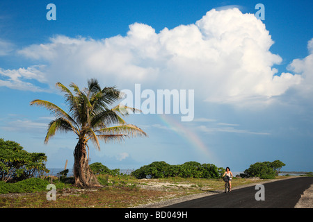 Rangiroa, Tuamotu-Archipel, Französisch-Polynesien Stockfoto