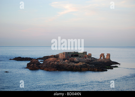 Fort-Les Homeaux Florains, Alderney, Kanalinseln Stockfoto