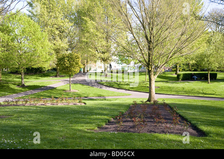 Volkspark, Pery Square, ist der wichtigsten Park in der Stadt Limerick, County Limerick Irland Stockfoto