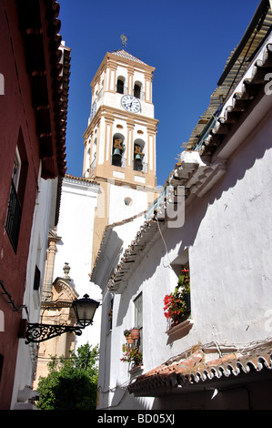 Iglesia De La Encarnación, Plaza De La Iglesia, alte Stadt, Marbella, Costa del Sol, Provinz Malaga, Andalusien, Spanien Stockfoto