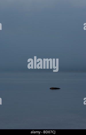 Ostsee nach Sonnenuntergang Stockfoto