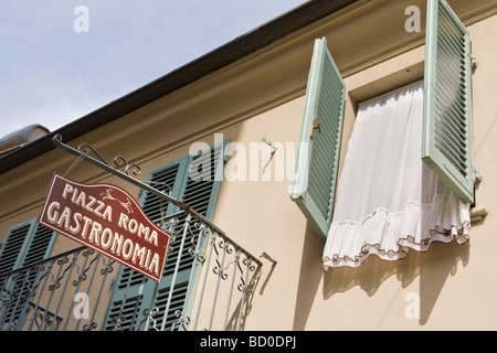 Asti Roma quadratische Gastronomie Stockfoto