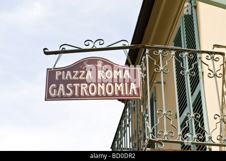 Asti Roma quadratische Gastronomie Stockfoto