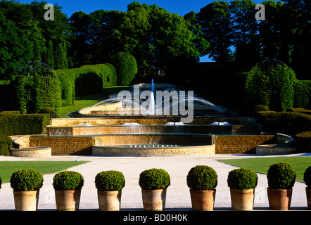 Die große Kaskade, Alnwick Gardens, Alnwick, Northumberland Stockfoto