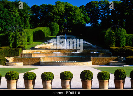 Die große Kaskade, Alnwick Garden Alnwick, Northumberland Stockfoto