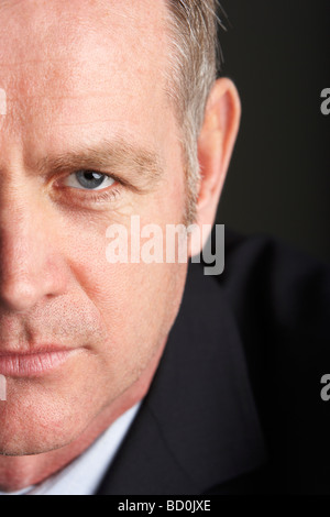 Porträt des mittleren Alter Geschäftsmann Stockfoto