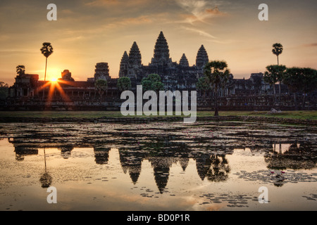 Angkor Wat in Kambodscha Stockfoto