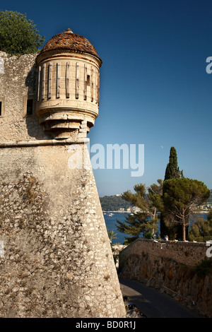 Die Zitadelle Villefranche Sur Mer-Französisch-d ' Azur-Provence-Alpes-Cote d Azur-Süd-Frankreich Stockfoto