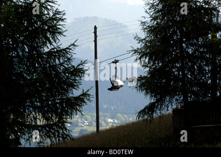 Liftanlagen im Sommer für Wanderer das Tatra-Gebirge in der Nähe von Zakopane Polen besuchen verwendet Stockfoto