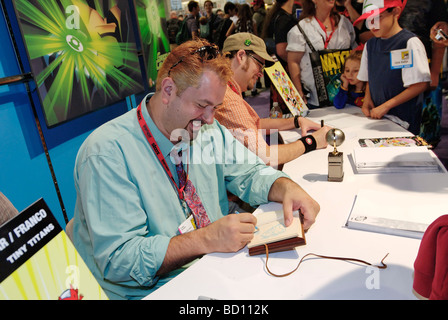 Comic-Con International 2009 in San Diego statt. Die jährliche Comics und Volkskunst Übereinkommen zieht 126.000. Stockfoto