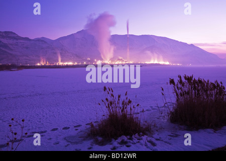 Kennecott Utah Copper Werk außerhalb Salt Lake City Stockfoto