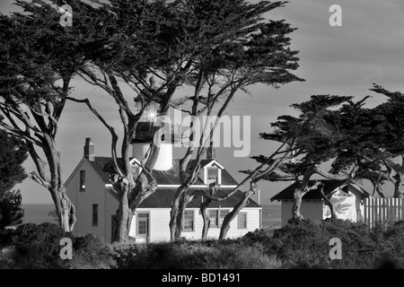 Point Pinos Lighthouse Pacific Grove Kalifornien Stockfoto