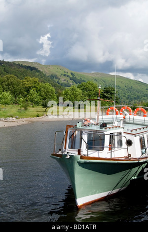 Eine Passagierfähre Ullswater, Seenplatte, Cumbria, UK. Stockfoto