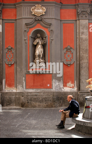 San Pietro ein Maiella Via dei Tribunali Neapel Italien Stockfoto