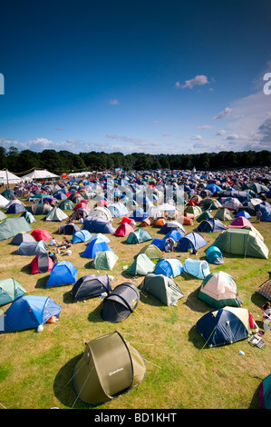 Wichtigsten Campingplatz Latitude Musik Festival, Southwold, Suffolk, UK Stockfoto