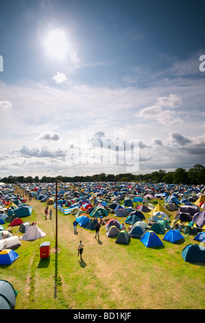 Wichtigsten Campingplatz Latitude Musik Festival, Southwold, Suffolk, UK Stockfoto