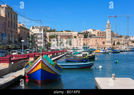 Marsaskala Malta Stockfoto