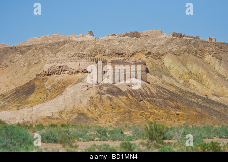 Ayaz Qala Festung in Usbekistan Stockfoto