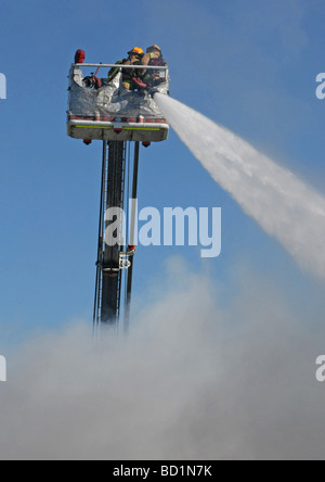 Großbrand bei ultimative Finisher Henderson Auckland New Zealand Sonntag, 21. Juni 2009 Stockfoto