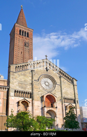 Die Kathedrale Piacenza-Italien Stockfoto