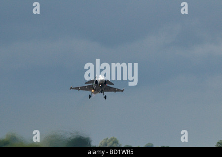 Fairford Airshow Sonntag 2009 Saab JAS39C EBS HU Gripen, 1VS Puma, ungarischen Streitkräfte, Kecskemet Stockfoto