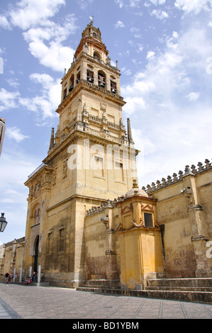 Torre del Alminar, La Mezquita, Cordoba, Provinz Córdoba, Andalusien, Spanien Stockfoto