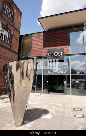 Außenseite des Mosi Museum der Wissenschaft und Industrie Liverpool Straße Castlefield Manchester uk Stockfoto