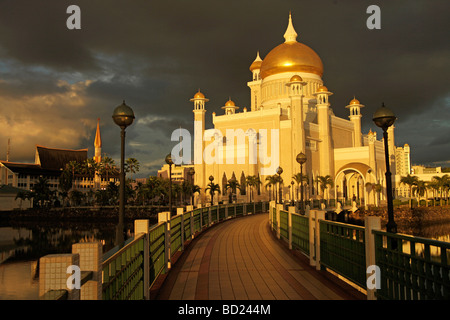 Königliche Moschee des Sultan Omar Ali Saifuddin in der Hauptstadt Bandar Seri Begawan Brunei Asien Stockfoto