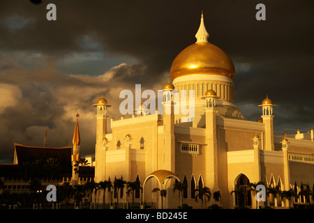 Königliche Moschee des Sultan Omar Ali Saifuddin in der Hauptstadt Bandar Seri Begawan Brunei Asien Stockfoto