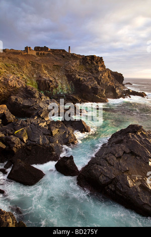 Geevor Tin mine cornwall Stockfoto