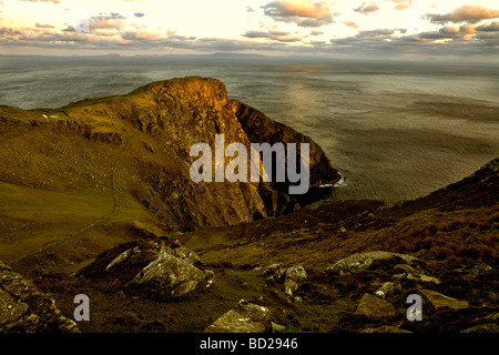 Bunglass Klippen höchsten Klippen Europas County Donegal Irland Stockfoto