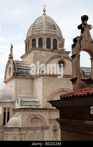 Kathedrale von St. Jakob in Sibenik, Kroatien Stockfoto