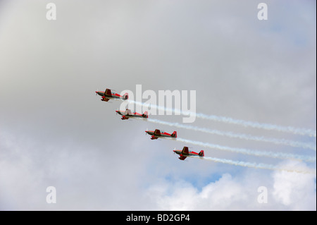 Fairford Airshow Sonntag 2009 der Royal Jordanian Falcons zusätzliche EA300L Stockfoto